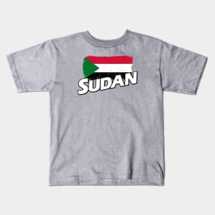 Sudan flag Kids T-Shirt